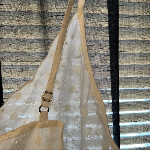 White Eyelet Romper XL - Picture 6 of 12